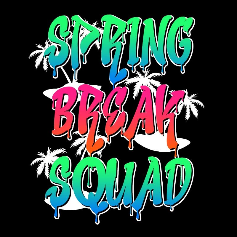 Spring Break Squad Summer Holidays Spring Break