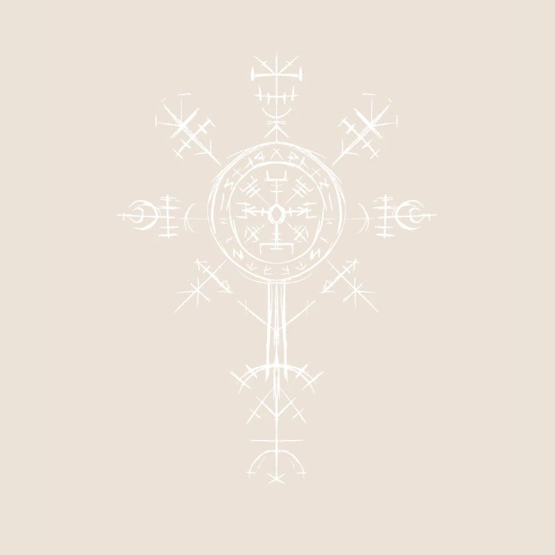 Celtic Vikinger Vegvisir compass Vikings