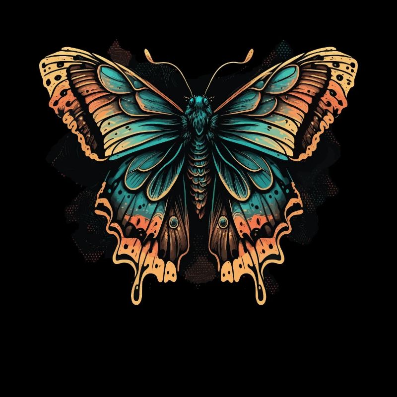 Gleitender Schmetterling