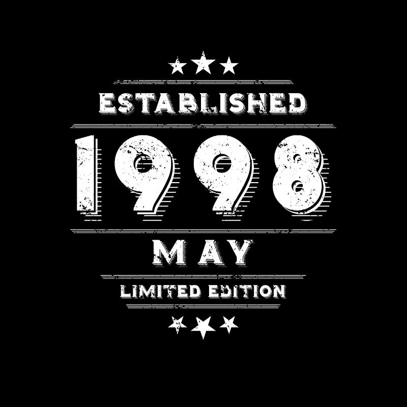 Geburtstag im Mai 1998 - May