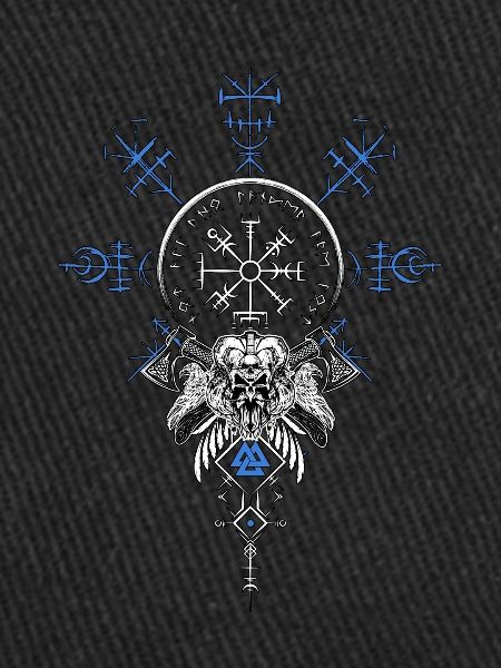 Celtic Vikinger Vegvisir compas Vikings