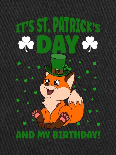 Mignon trèfle renard Saint-Patrick