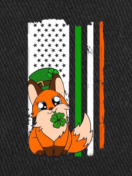 Mignon trèfle renard Saint-Patrick