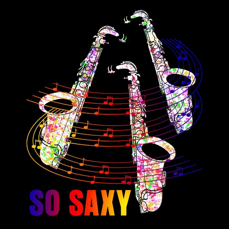Saxophonist Jazz Saxy Saxophone