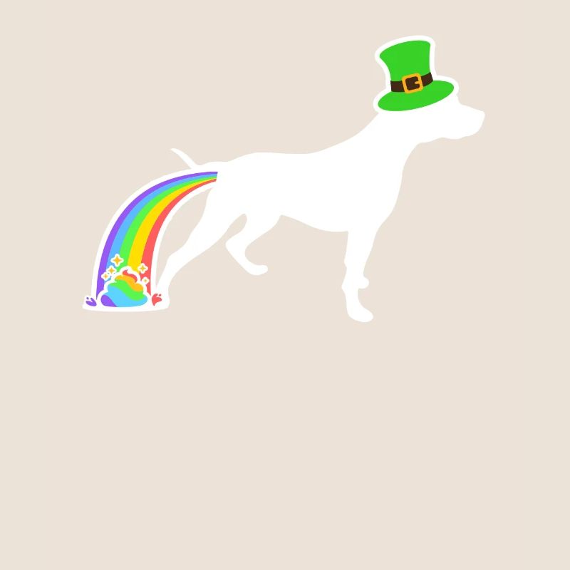 Chien de Saint-Patrick - Pitbull