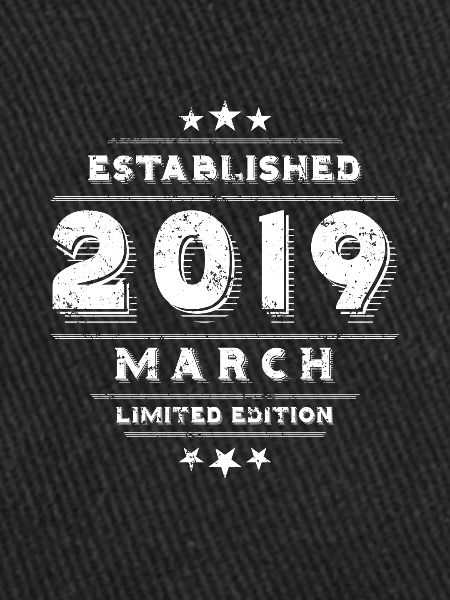 Anniversaire en mars 2019 - Mars