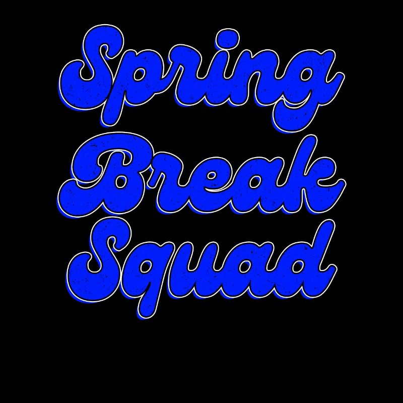 Spring Break Squad Summer Holiday Spring Break
