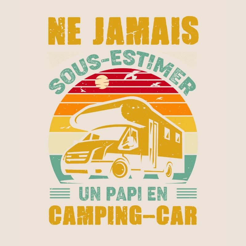 Ne jamais sous-estimer un papi en camping-car