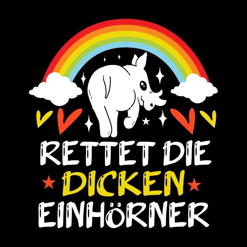 Cute Save The Chubby Unicorns Retro Design