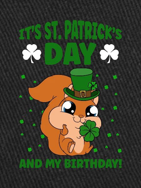 Écureuil Clover Saint-Patrick