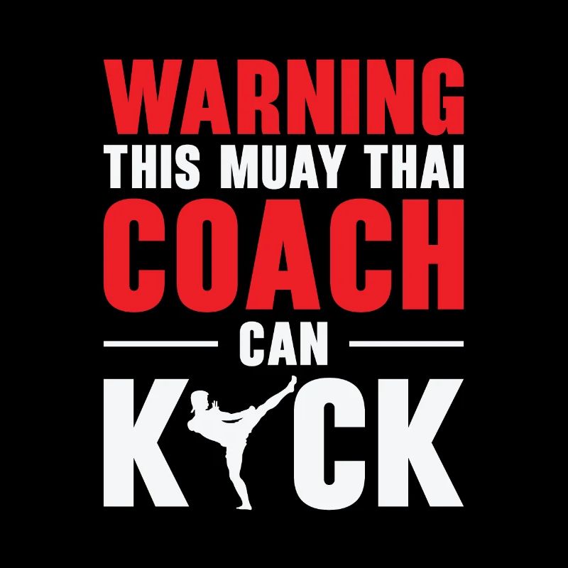 Muay Thai Trainer Kickboxing Instruktor Kampfsport