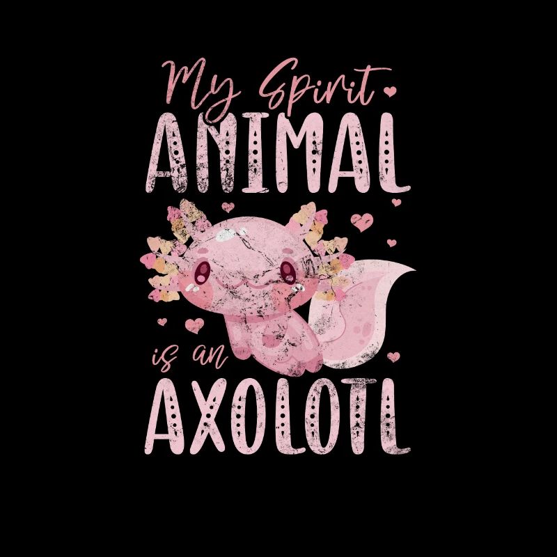 Axolotl Wassertier Wasser Geschenk