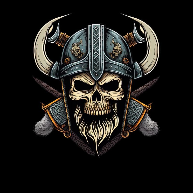 Walhalla Wikinger-Skelett - Odin-Krieger