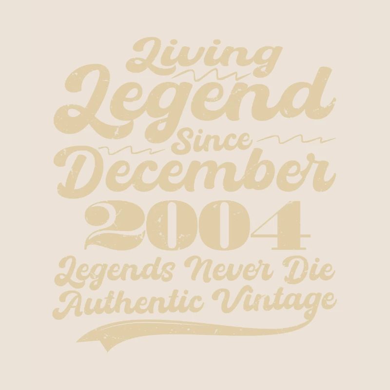 Es war einmal eine Legende. Dezember 2004 Geburts