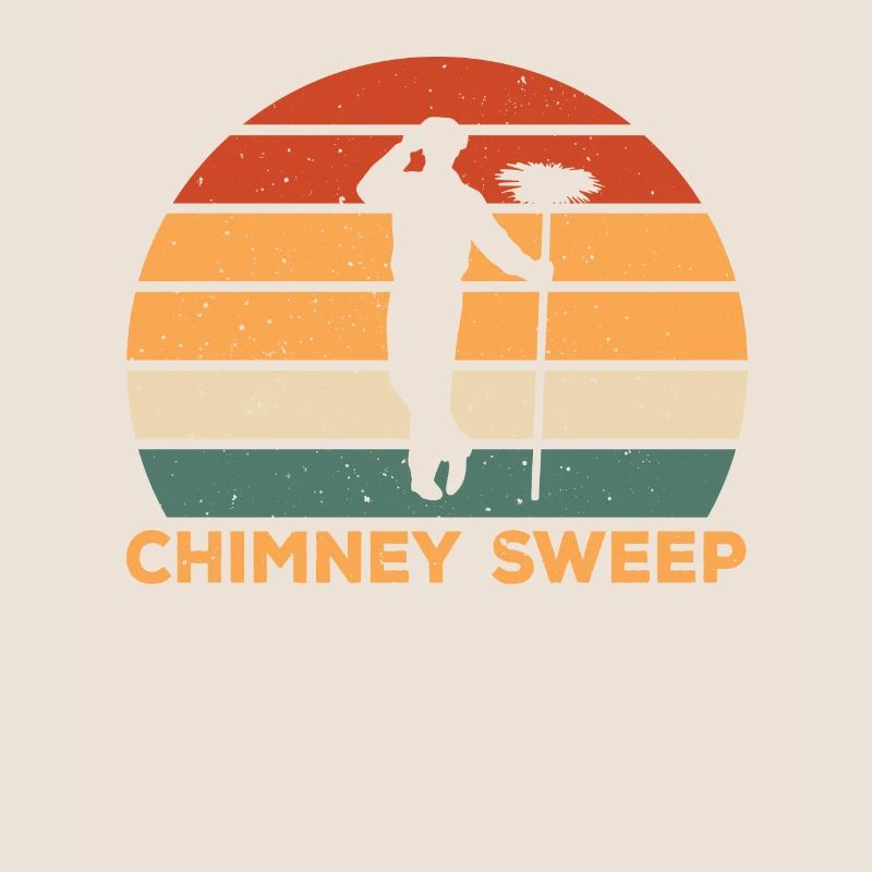 Retro Schornsteinfeger Design