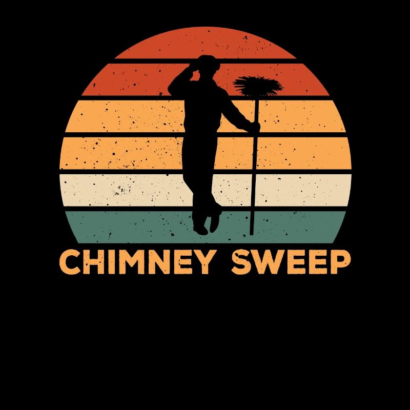 Retro Schornsteinfeger Design