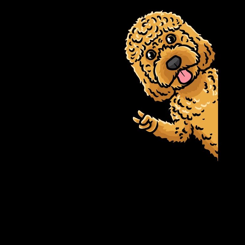 Cockapoo chien de côté