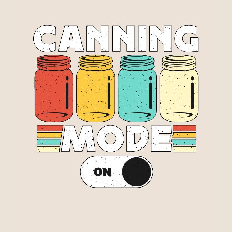 Canning Mode On Retro Jam Maker Preserving Canner