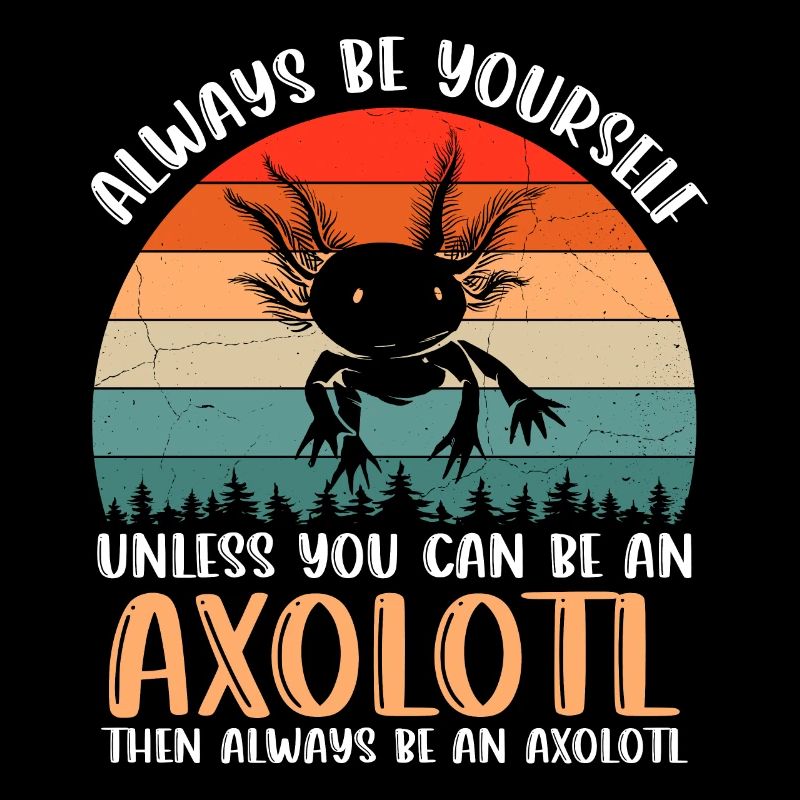 Axolotl Amphibie Lurch Salamander