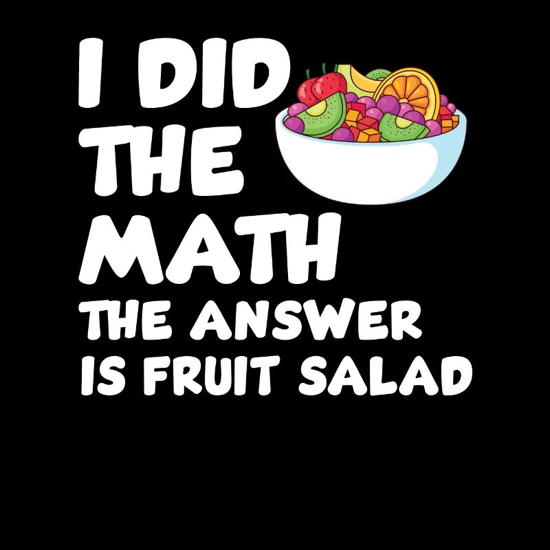 Funny fruit salad design