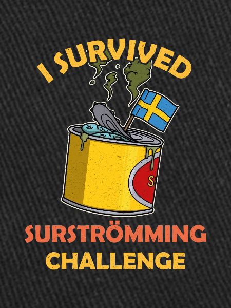 Stinkefisch Surströmming Spruch Geschenk