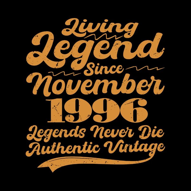 Es war einmal eine Legende. November 1996 Geburts