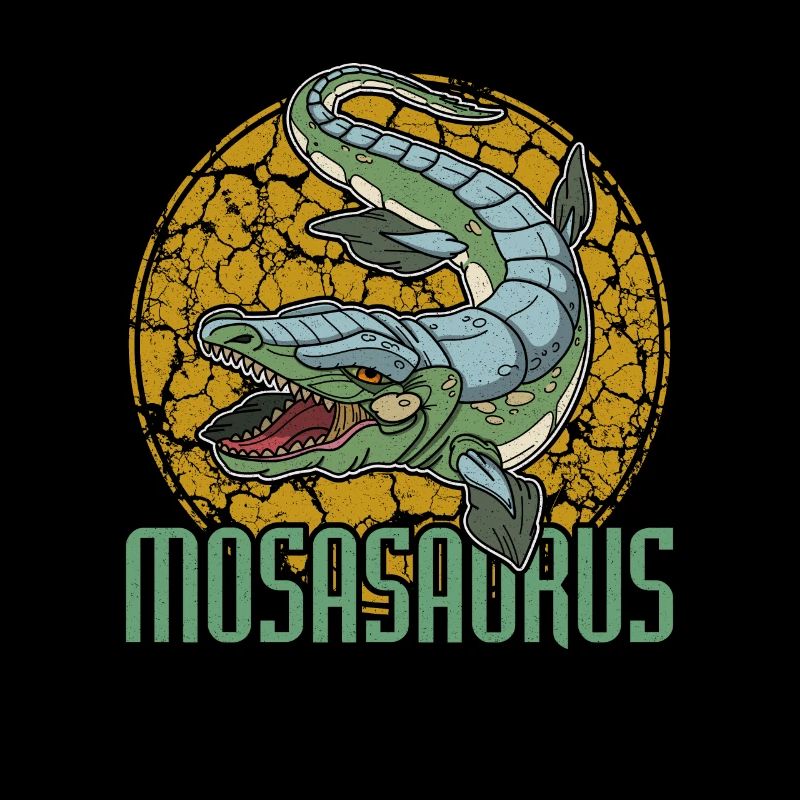 Kindergeburtstag Reptilien Mosasaurus Spruch Dino