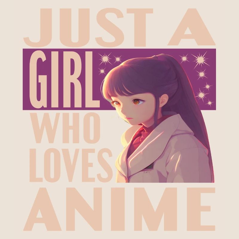 Nur ein Mädchen, das Anime liebt