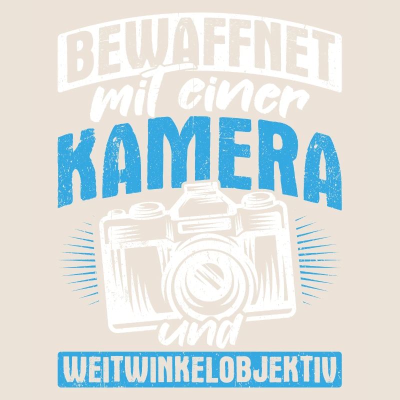 Bewaffnet mit einer KAMERA und WEITWINKELOBJEKTIV