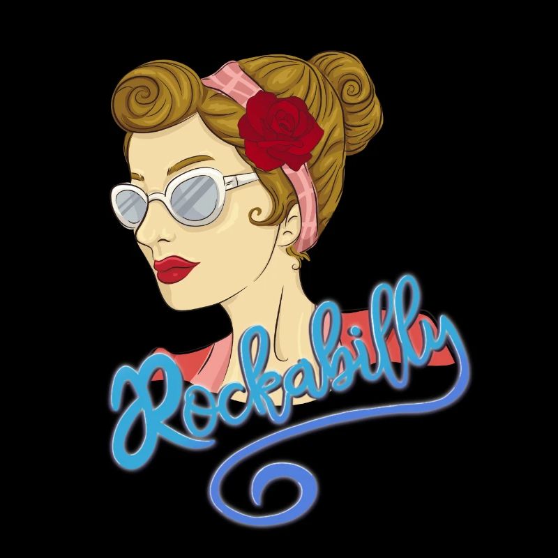 Rockabilly Musik Design