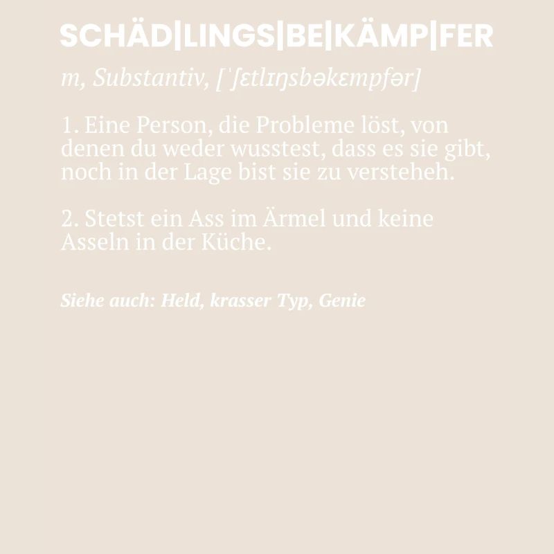 Kammerjäger Schädlingsbekämpfer