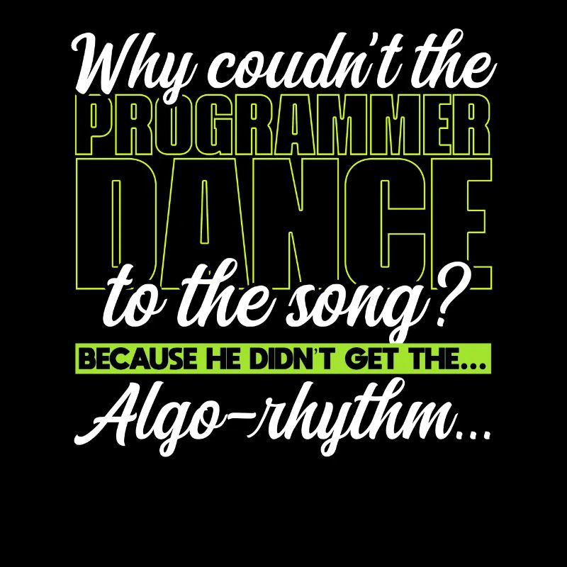 Why couldn't the programmer dance to the song?