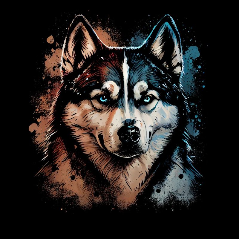 Chien Husky Sibérien