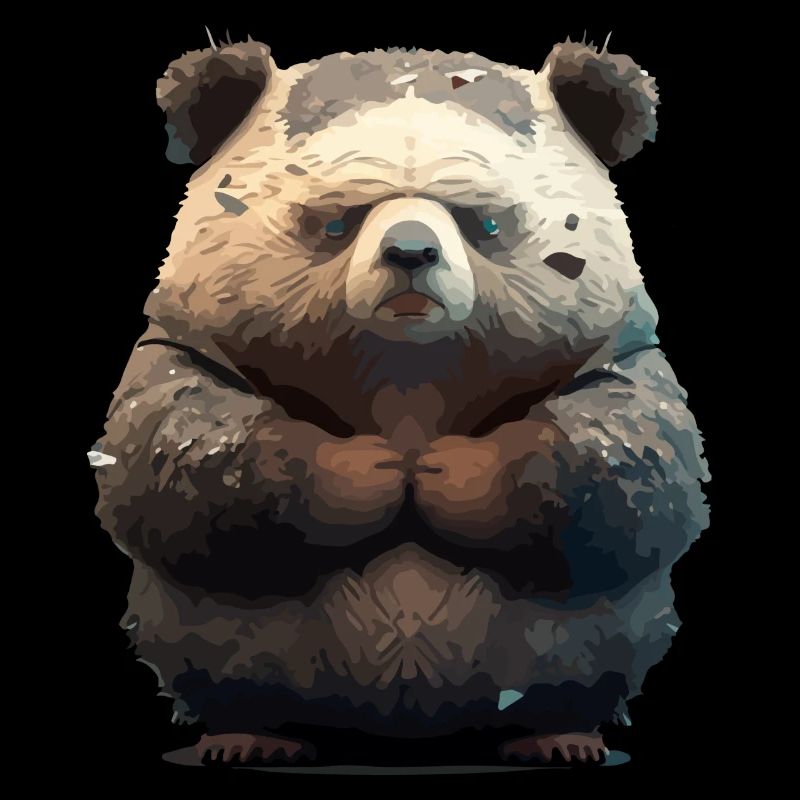 Bako the grumpy bear