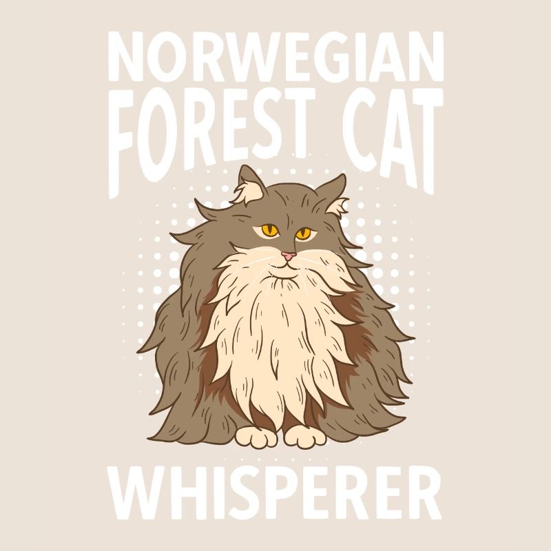 Chuchoteur de chat des forêts norvégiennes