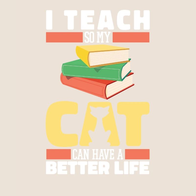 Professeur Pédagogue Chat