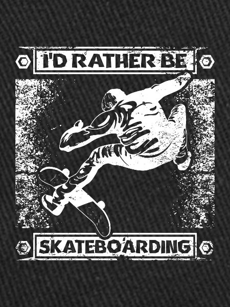 Je préfère le skateboard