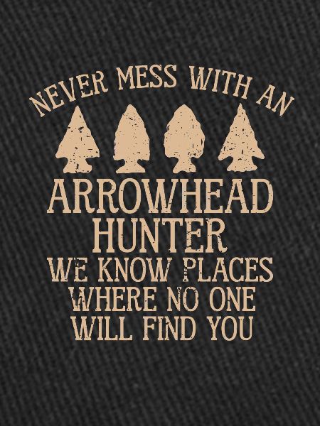 Arrowhead Hunting Artifacts Archery