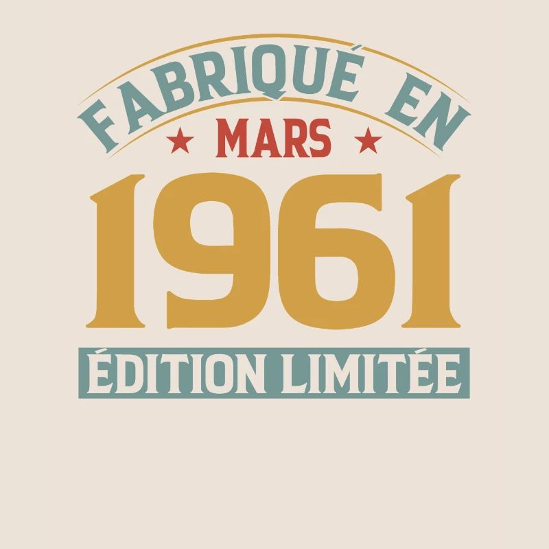 Fabriqué En Mars 1961 Édition Limitée