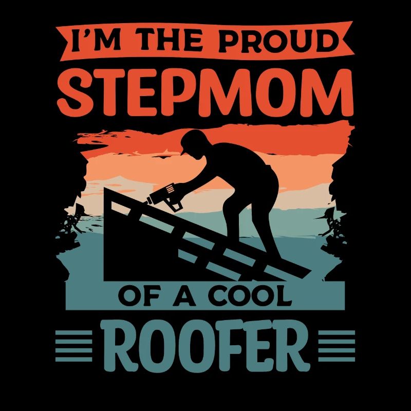 Dieser Mann ist eine tolle Stiefmutter und ein Dachdecker