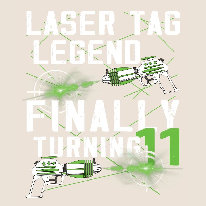 Finally 11 years old – laser tag birthday