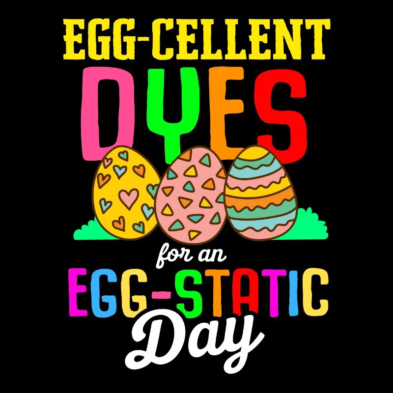 Easter Colorful Egg Dye Rabbit Egg Hunt