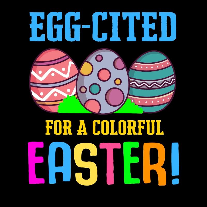 Easter Colorful Egg Dye Rabbit Egg Hunt