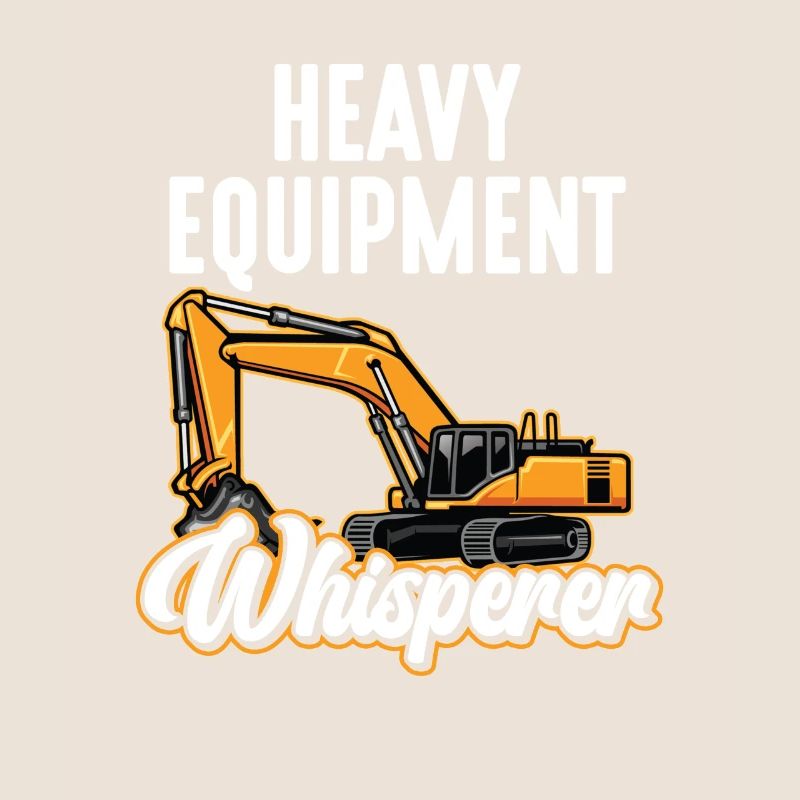 Construction machinery operator Excavator driver Excavator driver Construction workers