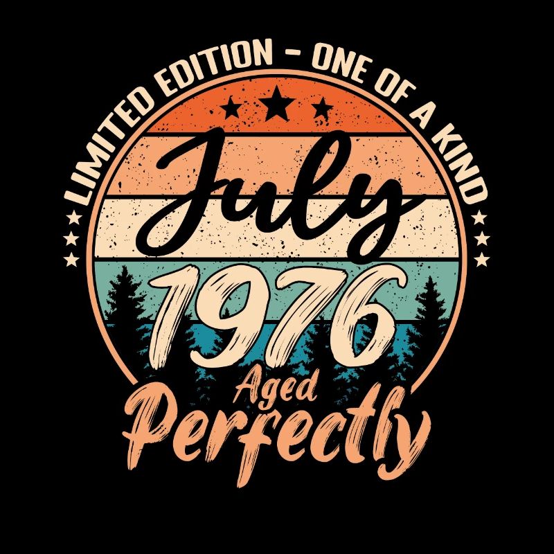 Juli 1976 Jubiläum 1976 Legenden Juli