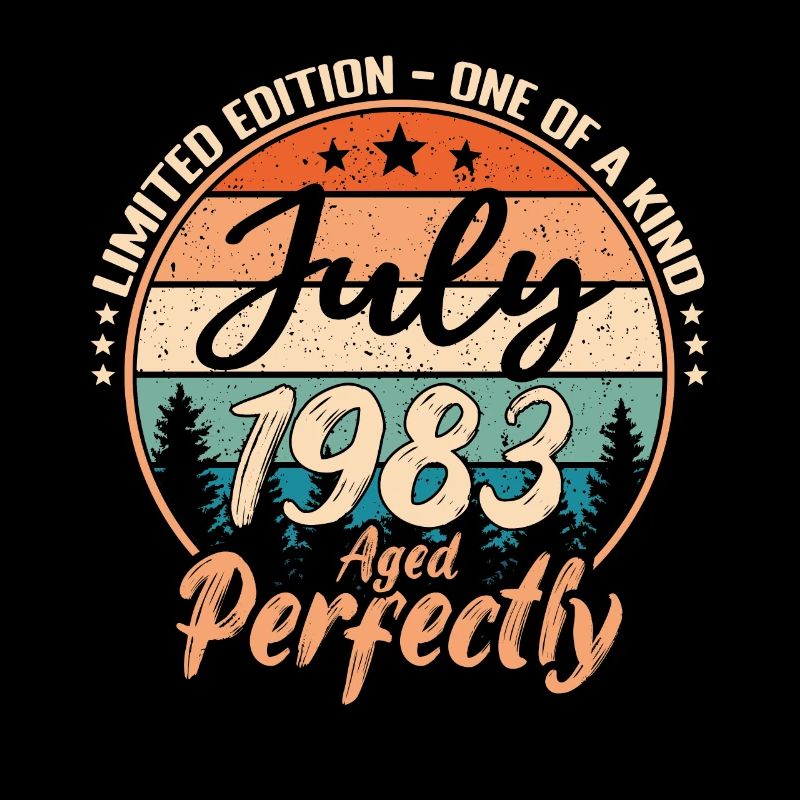 Juli 1983 Jubiläum 1983 Legenden Juli