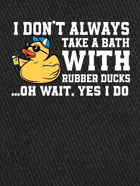 Funny rubber duckling