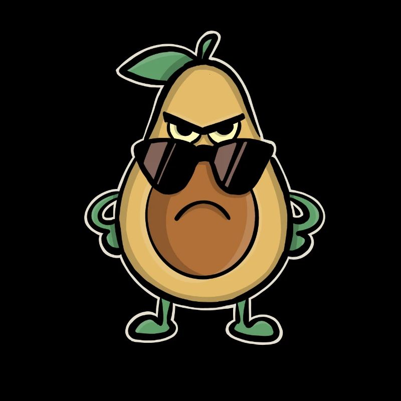 Avocado Sunglasses Cool Funny