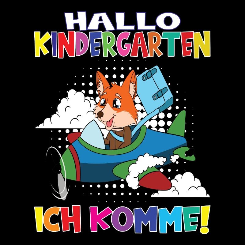 Kindergartenkind Hallo Kindergarten Ich Komme
