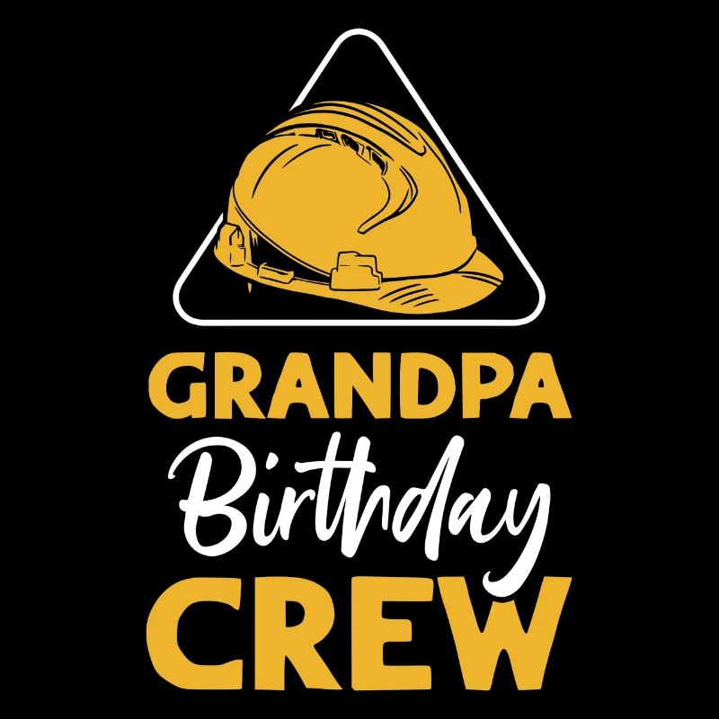 Opa Der Geburtstags-crew - Geburtstagskonstruktion